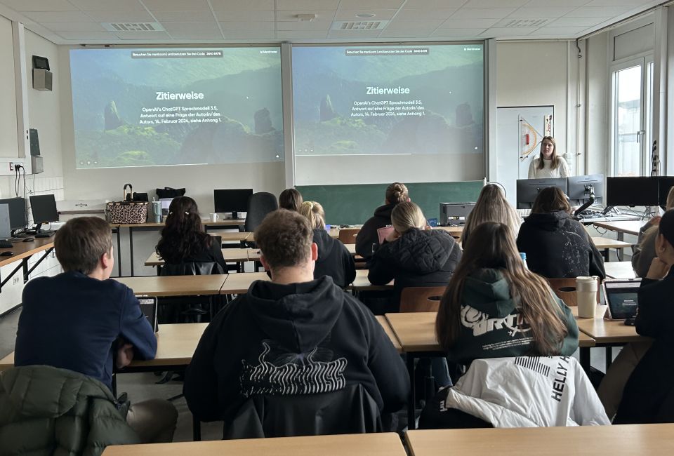 Image - Workshoptag zu Projektarbeiten der Beruflichen Gymnasien